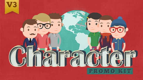Character Promo Kit - VideoHive 6613057
