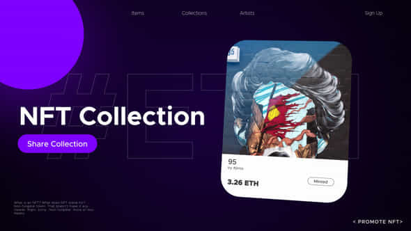 NFT Collection Promo - VideoHive 37141738