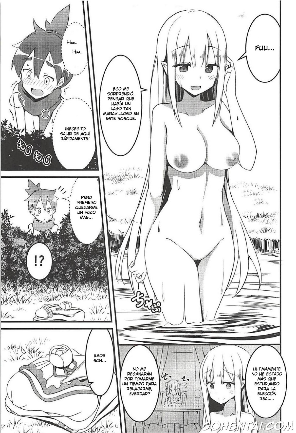 Majo no nokoriga (Re:Zero kara Hajimeru Isekai Seikatsu) xxx comics manga porno doujin hentai español sexo 