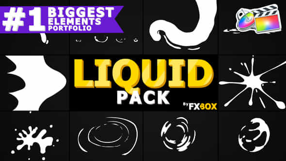 Liquid Motion Elements - VideoHive 23554810