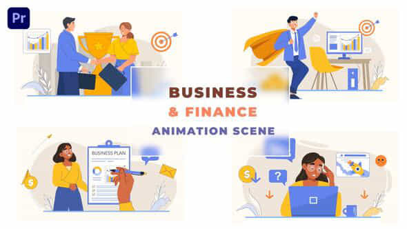 Business Finance Growth - VideoHive 43660981