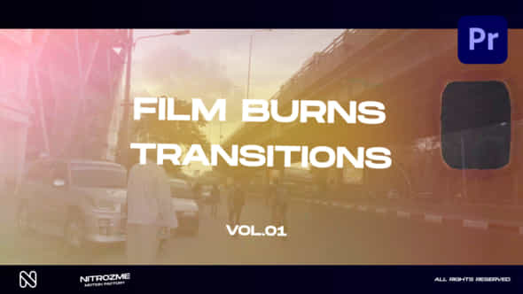 Film Burns Transitions - VideoHive 48174665