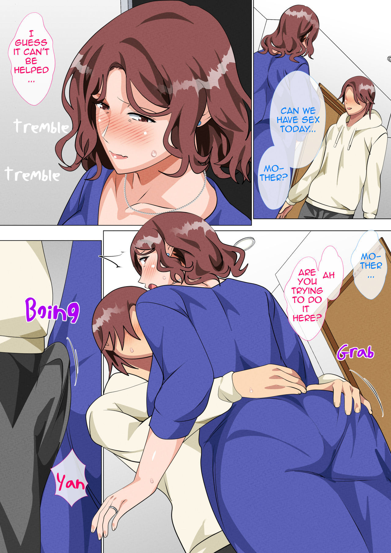[Circle Spice] Musuko Ni Ai Ni Joukyou Shita Haha  Mother Visiting Her Son in Tokyo [English] [Amoskandy]
