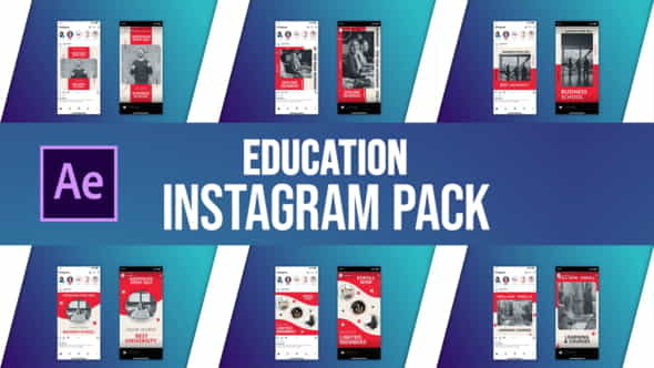Education Instagram Pack for After - VideoHive 36005115