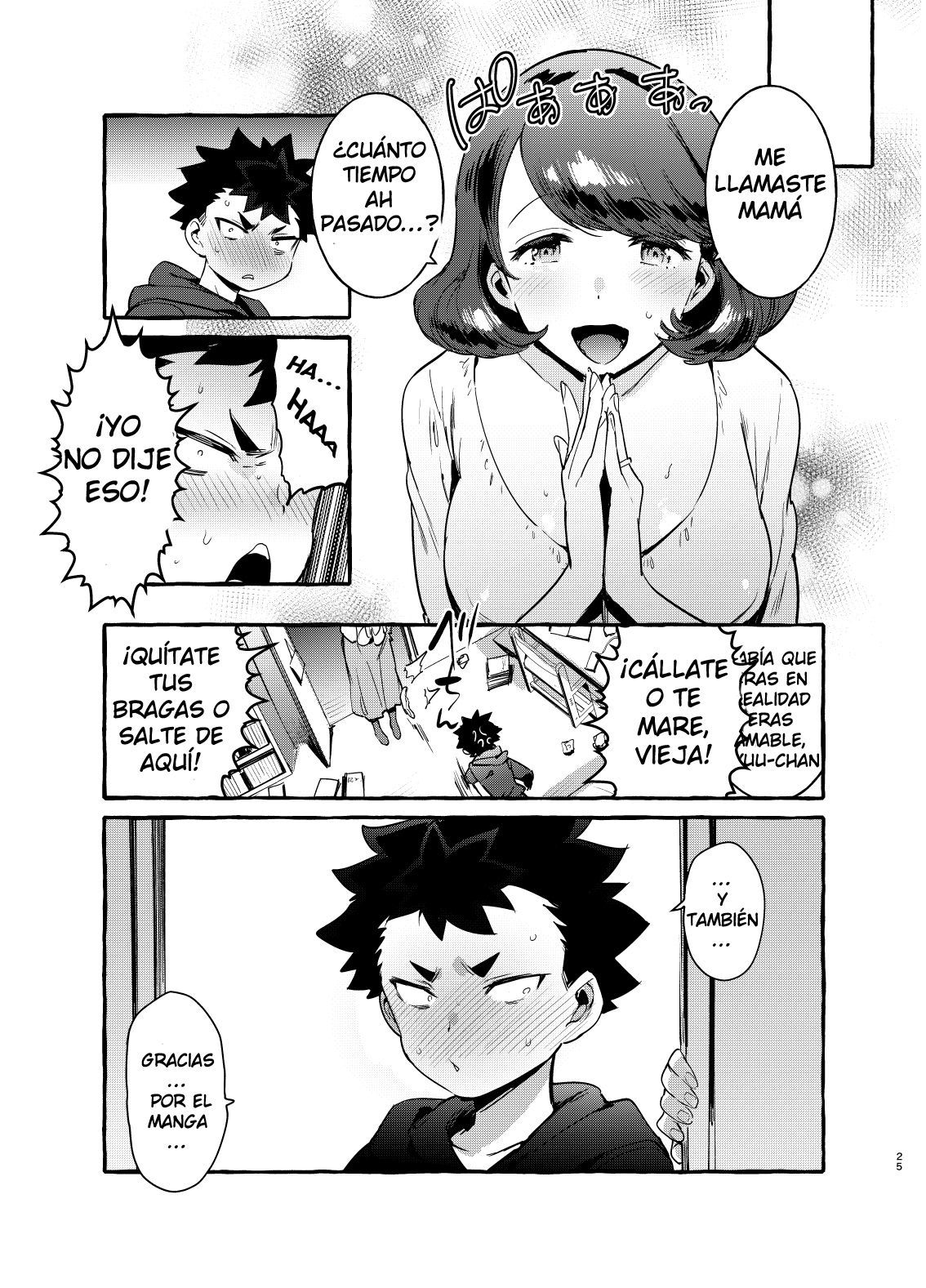 [Hibon (Itami)] Omae no Kaa-chan Kyokon!! [Spanish] [@Ignis traducciones] [Digital]