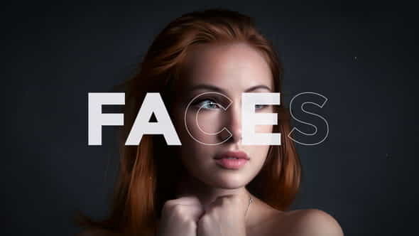 Faces | Mosaic Intro - VideoHive 34913142