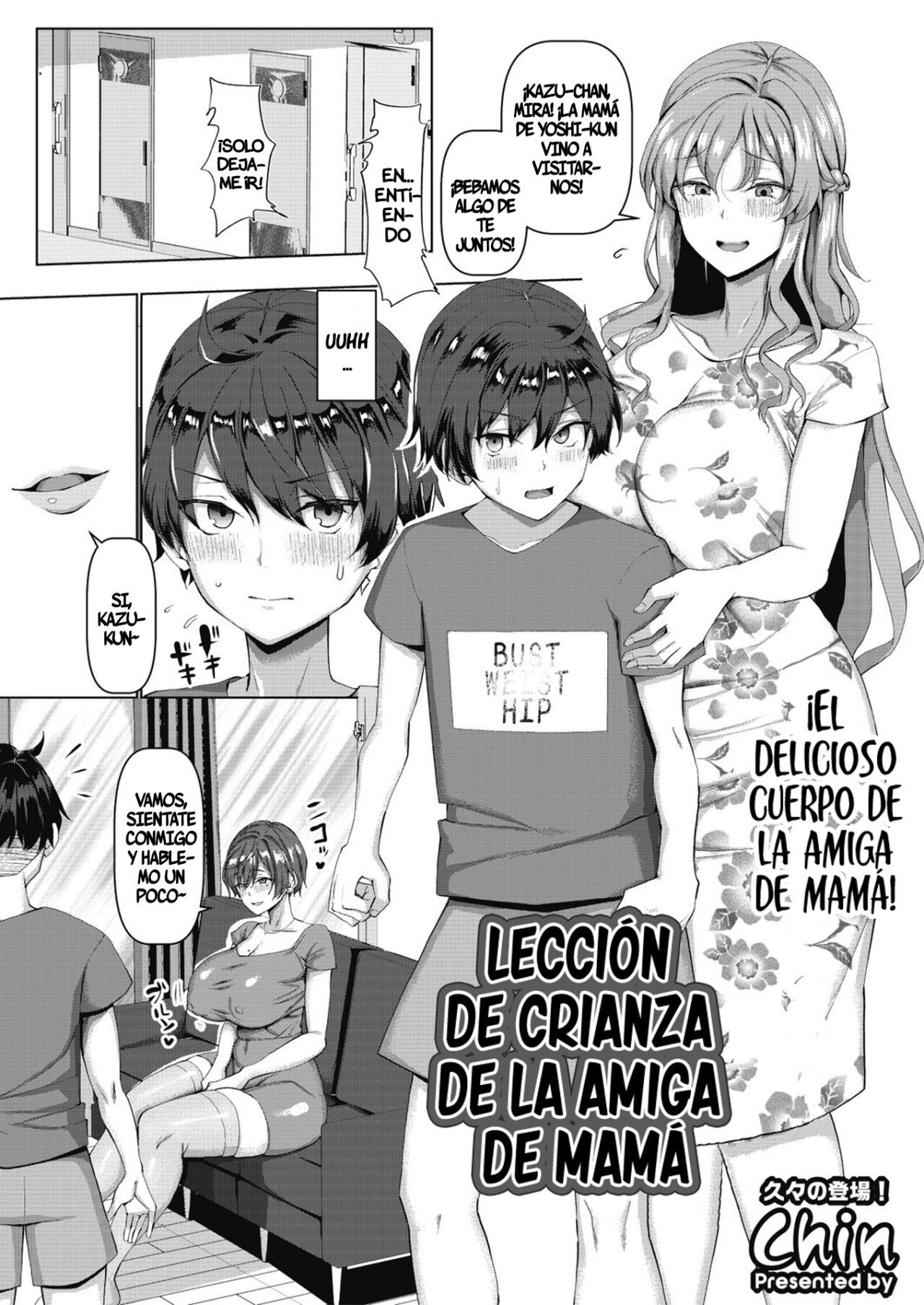 Leccion De Crianza Con La Amiga De Mama - 1