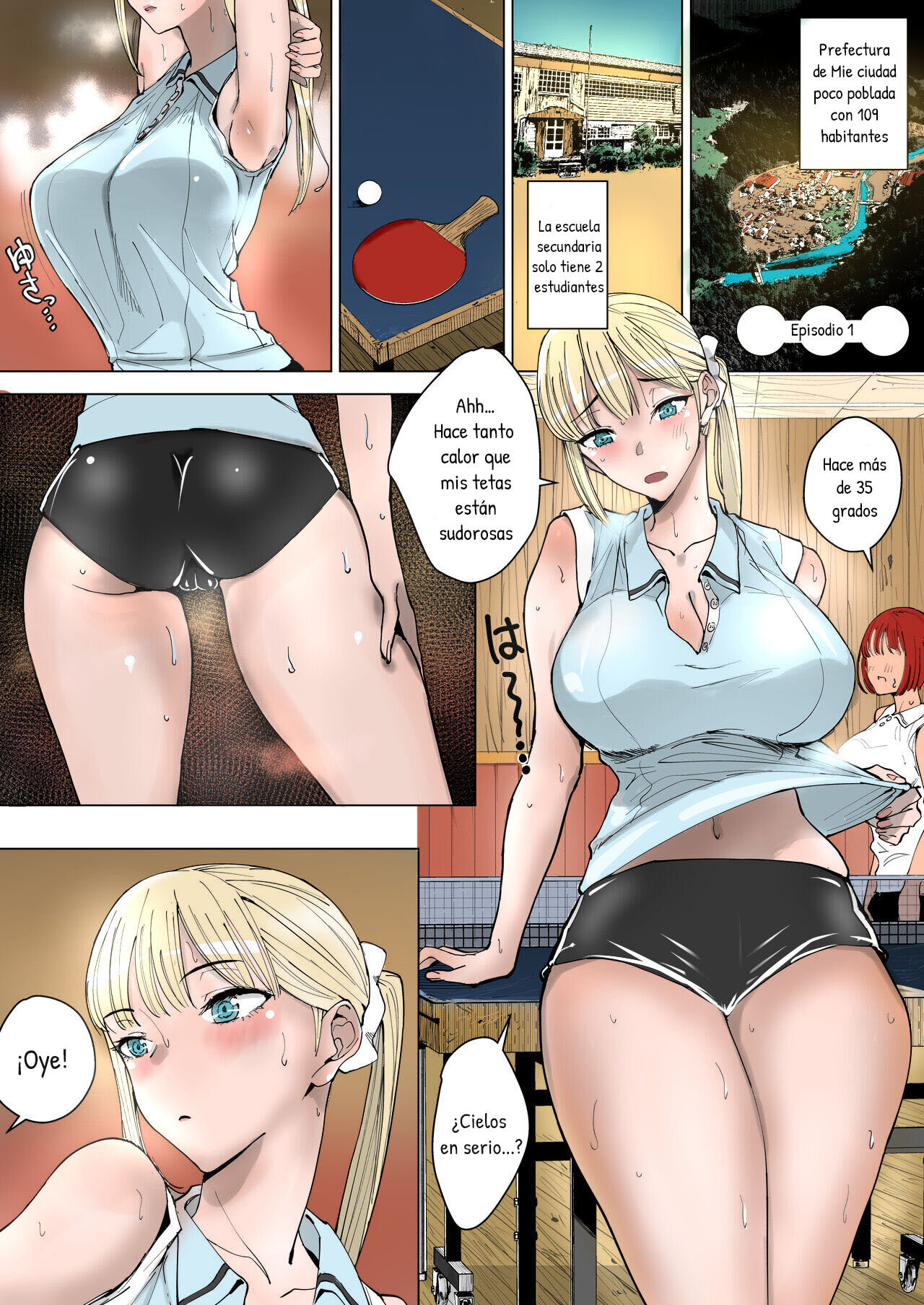 Ecchi na Fuushuu ga Aru Kaso Shuuraku no Ohanashi (Full Color) - 1