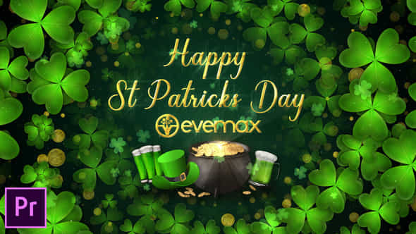 St Patricks Day Greetings Premiere Pro - VideoHive 51213033