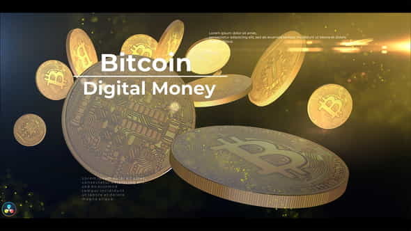 Bitcoin Digital Money - VideoHive 31377963