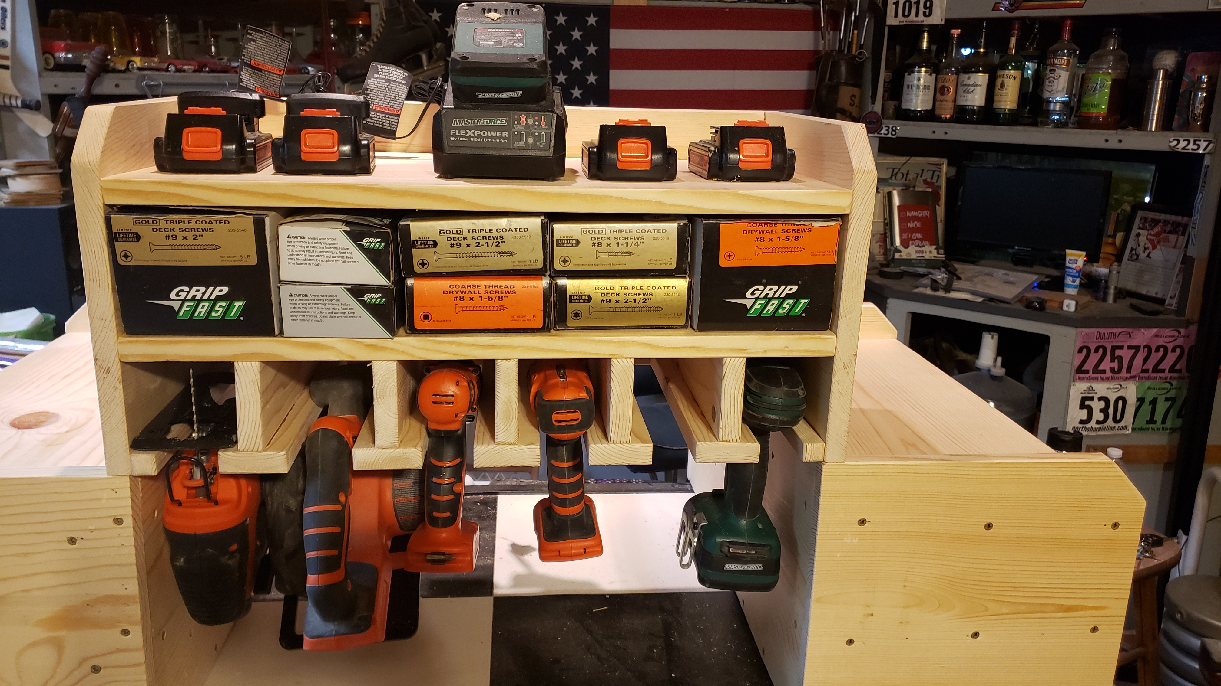 Cordless Tool Charging Station The Garage Journal