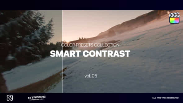 Smart Contrast Lut Collection Vol 05 For Final Cut Pro X - VideoHive 48913754