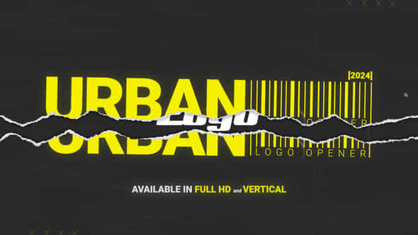 Urban Logo Opener - VideoHive 50627676