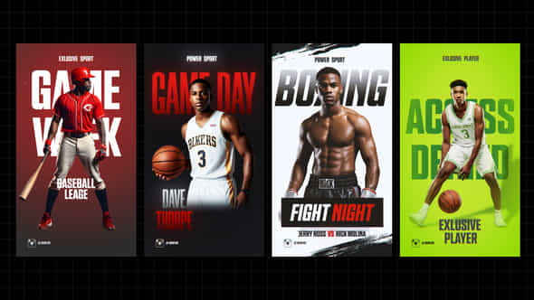 Sport Instagram Reels - VideoHive 52432751