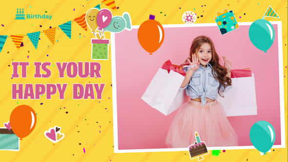 Happy Birthday - VideoHive 43961124