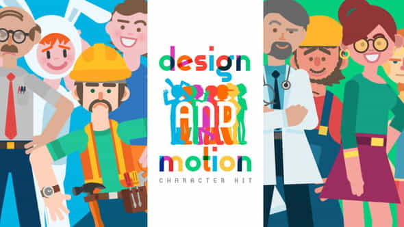 Design and Motion Character Animation - VideoHive 20838034