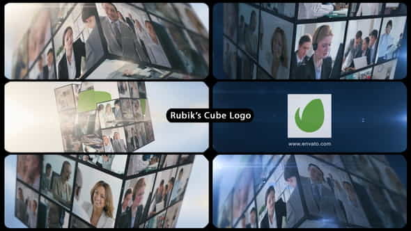 Rubiks Cube Multi Video Corporate - VideoHive 15361279