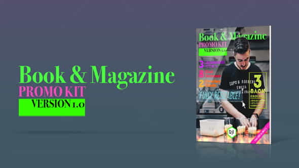Book and Magazine Promo Kit - VideoHive 19742450