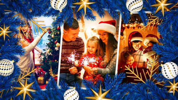 Merry Christmas I Happy New Year - VideoHive 41957140