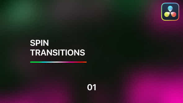 Spin Transitions For Davinci Resolve Vol 01 - VideoHive 50330725