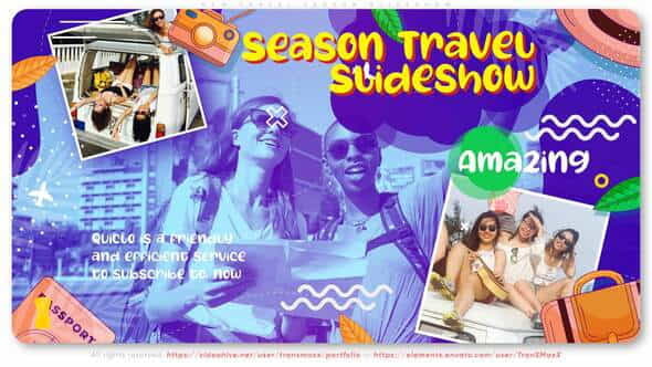 New Travel Season Slideshow - VideoHive 35318037