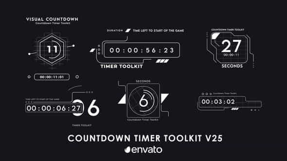 Countdown Timer Toolkit - VideoHive 45506263