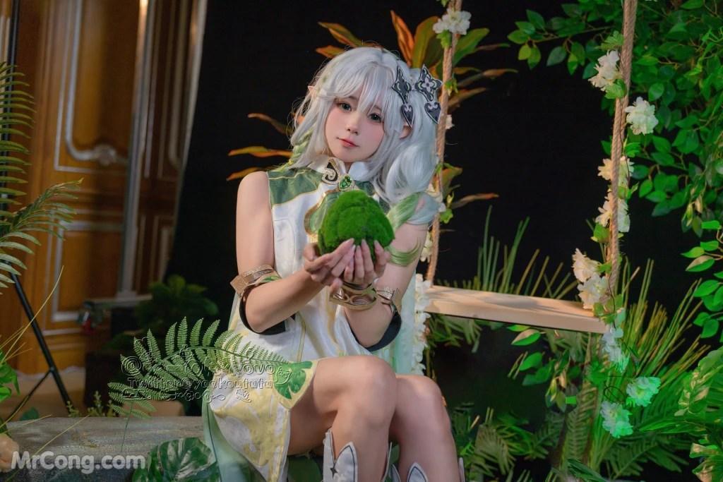 Coser@黏黏团子兔: 万年萝莉纳西妲 (40 photos)(2)