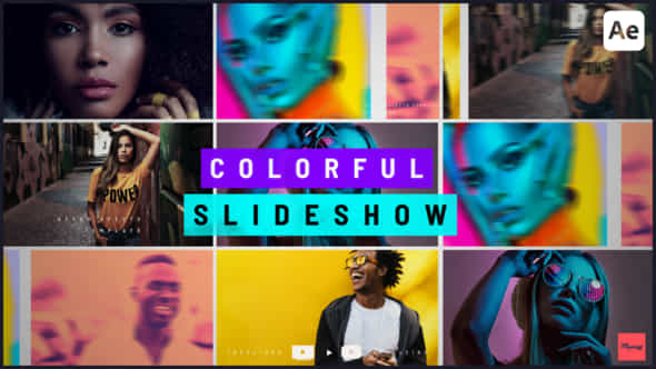 Colorful Slideshow - VideoHive 52001935