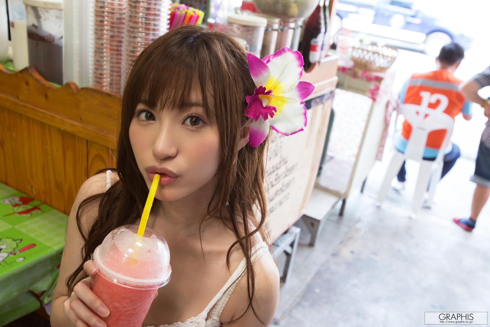 Moe Amatsuka 天使もえ, [Graphis] Gals 「Tropiacl Summer!」 Vol.01(6)