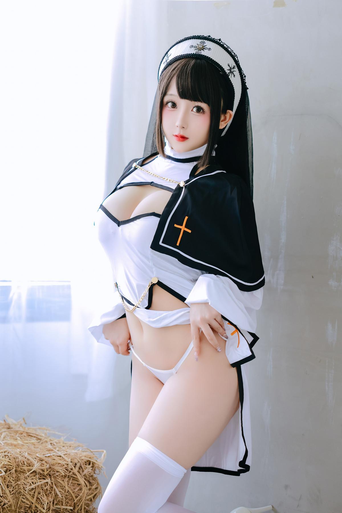 Cosplay Rinaijiao日奈娇 修女 Set.01(2)