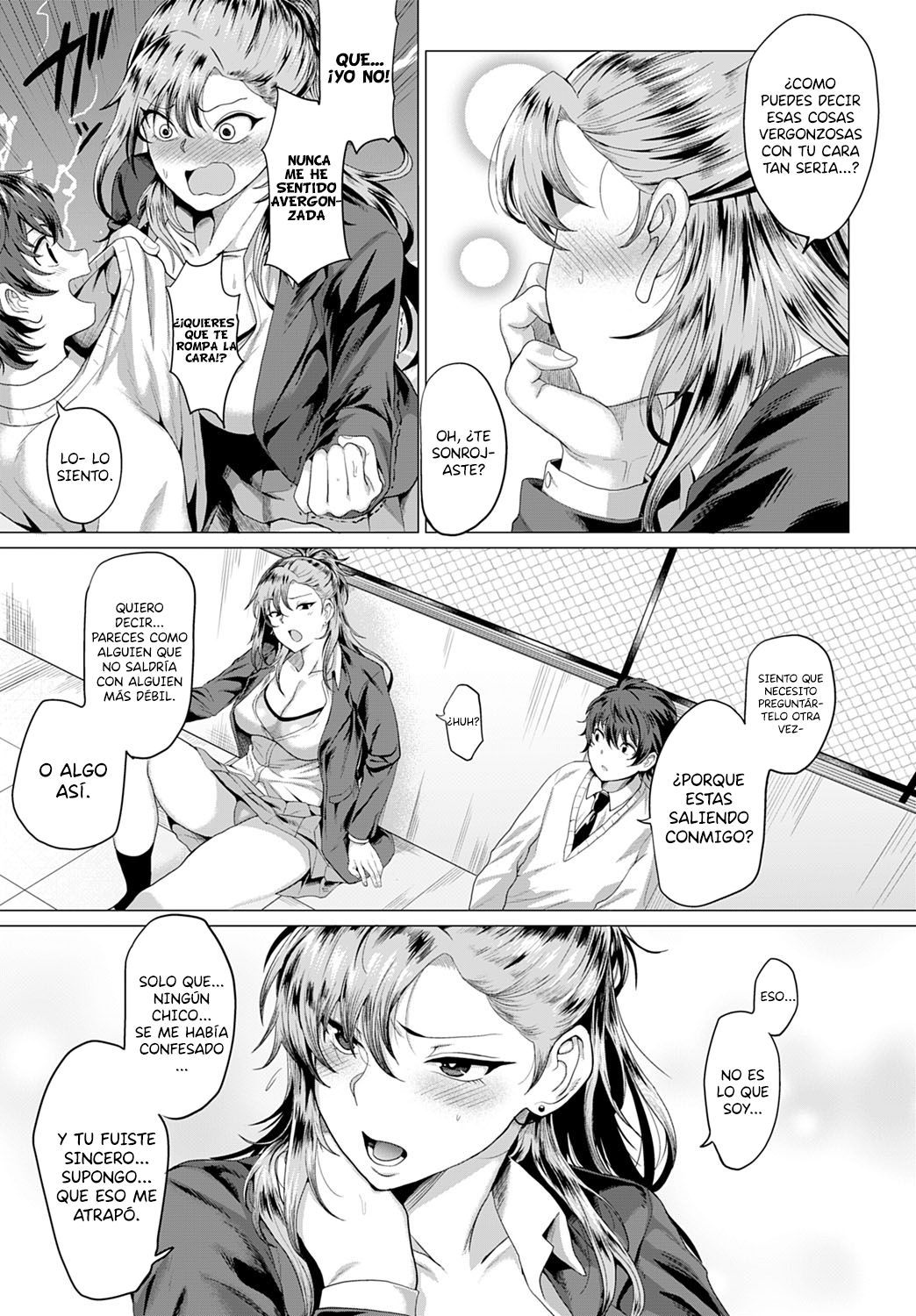 [Chicken] Boku to Furyou to Okujou de  En la tejado, con la delincuente (COMIC Anthurium 2020-06) [Spanish] [NicoNiiScans] [Digital]