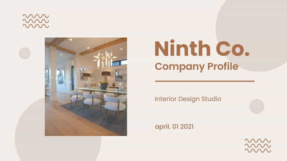Minimalist Interior Company Profile - VideoHive 33978183