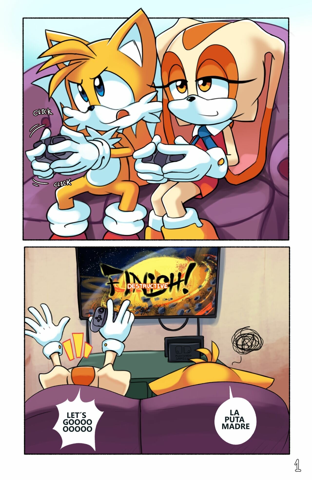 Tails Gamer Moment - 3
