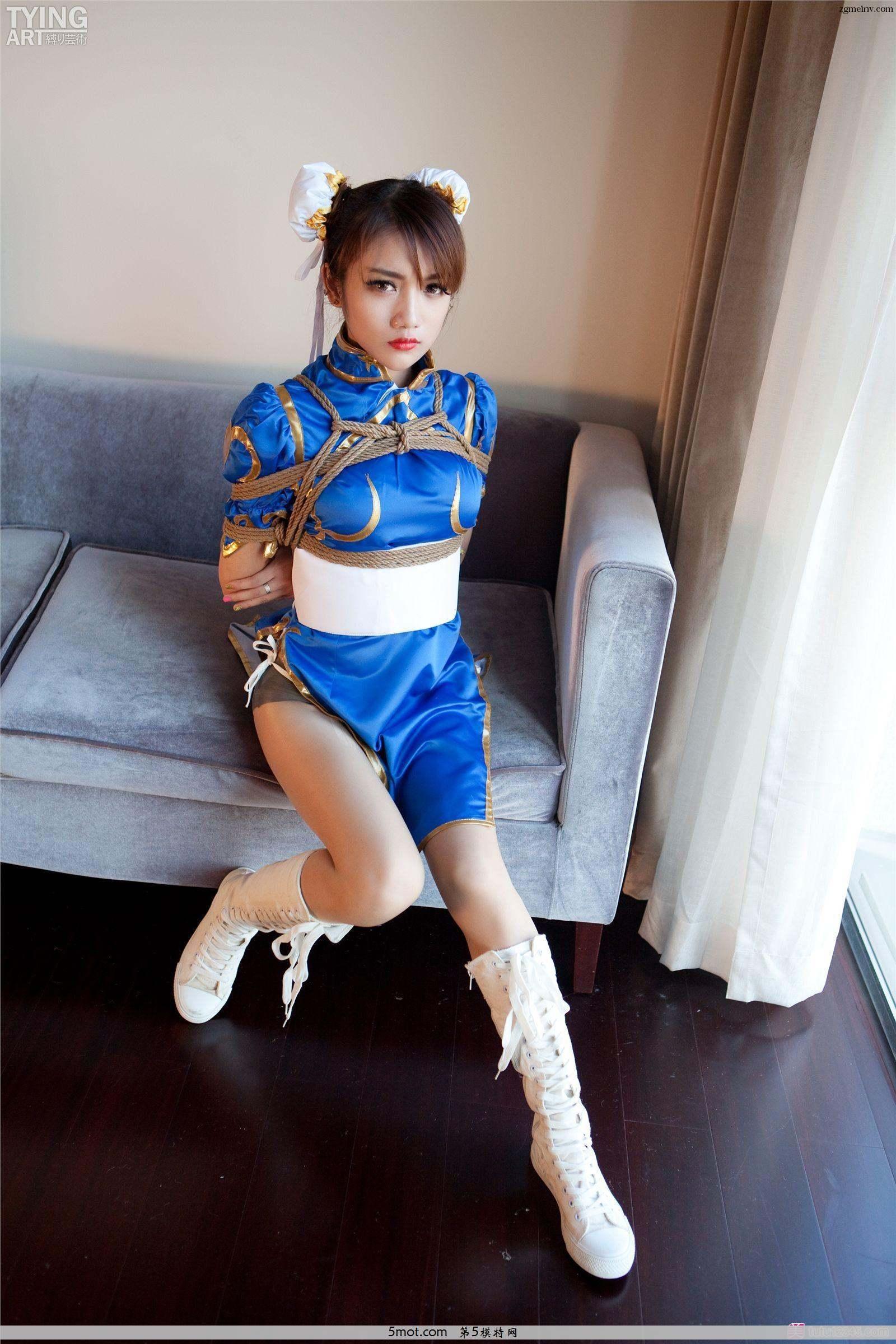 [TyingArt 縛リ芸術] No.00344 Chun Li(6)