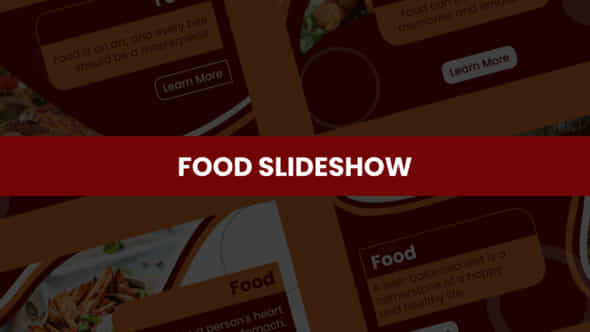 Food Slideshow - VideoHive 44475809