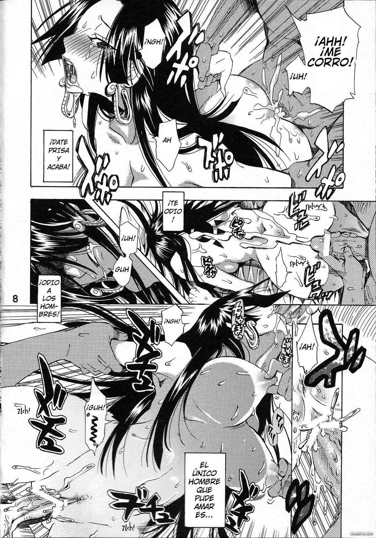 Yokujou Rensa ~Hebihime ver.~ (One Piece) xxx comics manga porno doujin hentai español sexo 