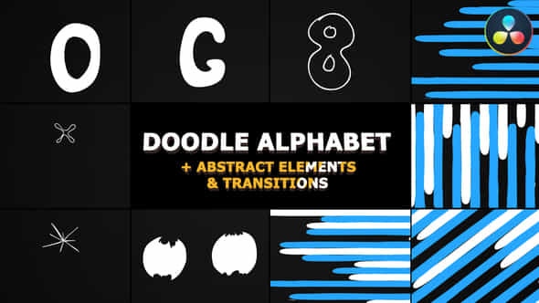 Doodle Alphabet - VideoHive 31823922
