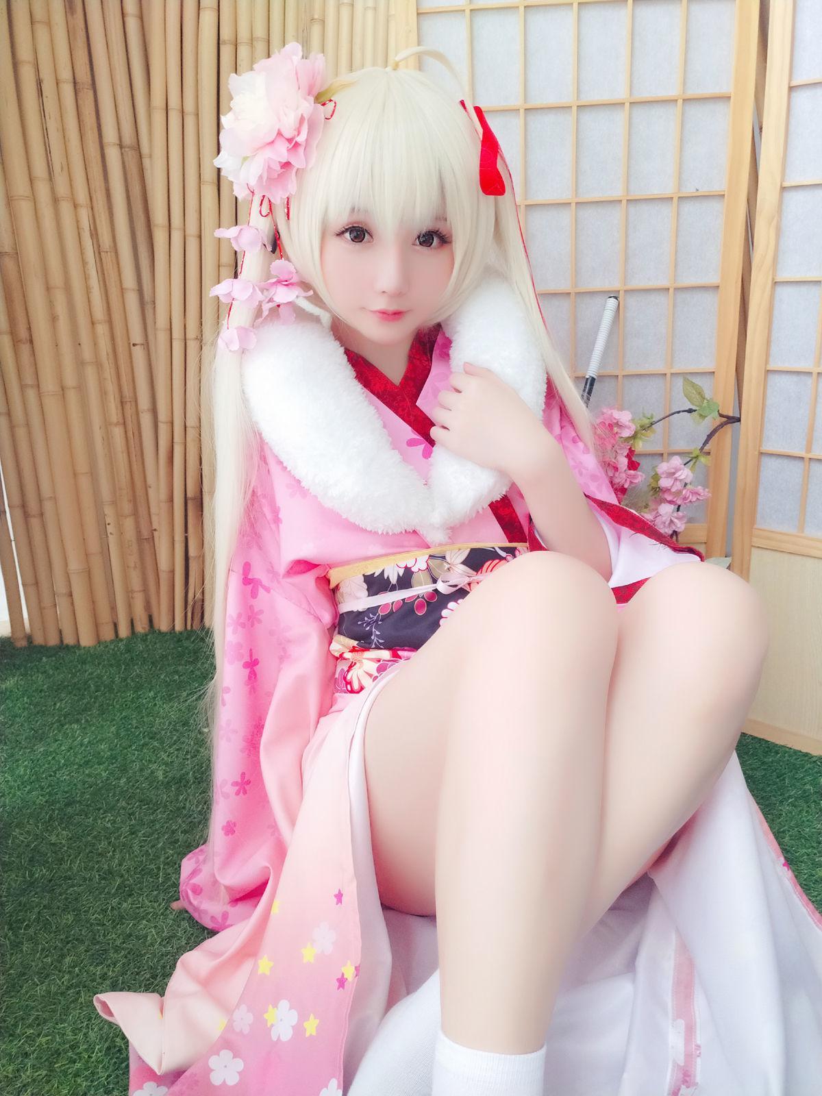 星之迟迟《粉红泡泡包》 [COSPLAY美女] 写真集(52)