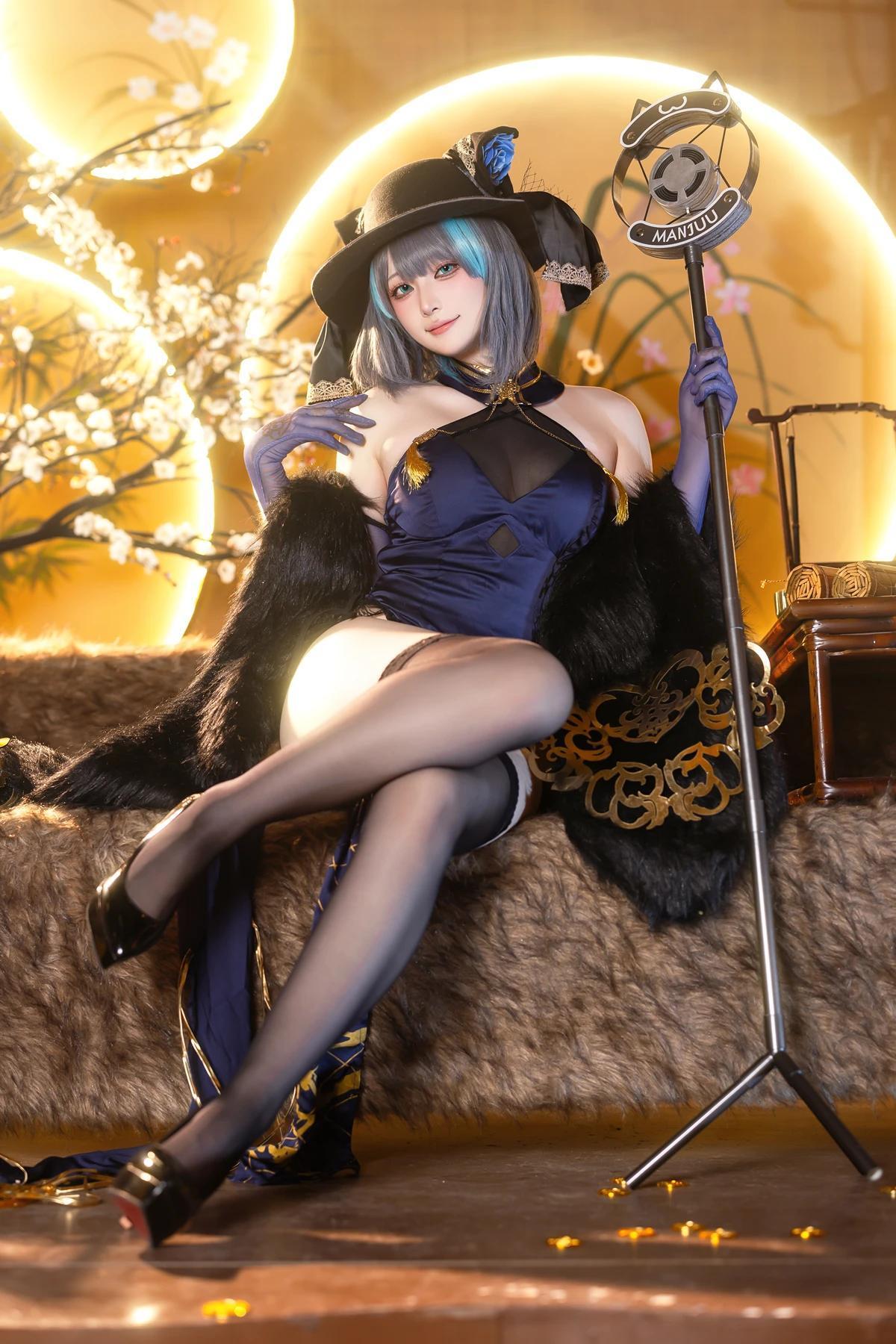 Cosplay 屿鱼 – 金装猫猫头(2)