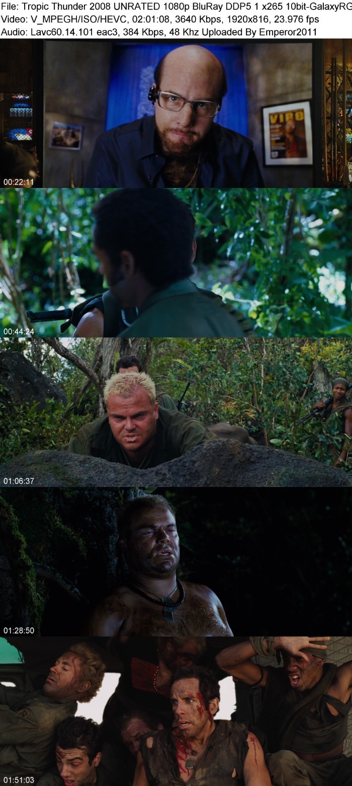 Tropic Thunder (2008) UNRATED 1080p BluRay DDP5 1 x265 10bit-GalaxyRG265 TRbimETg_o