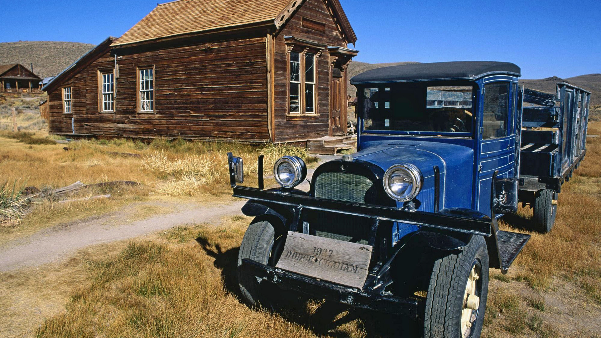 1937 Dodge Truck and Post Office, Bodie State Historic Park, CA.jpg