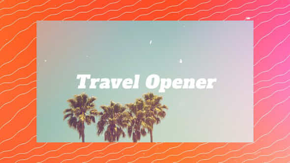 Travel Opener - VideoHive 53269287