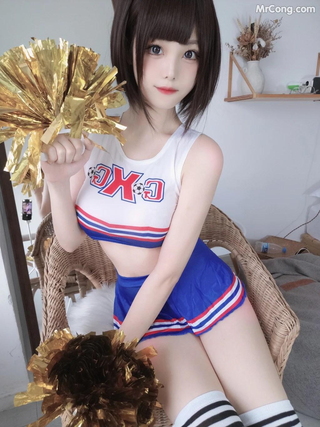Coser@蜜汁猫裘 Vol.097: 足球宝贝 (37 photos )(35)