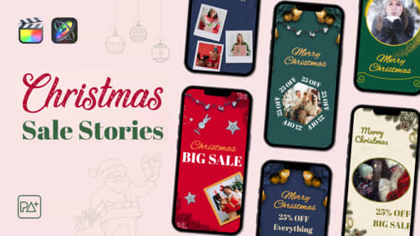 Christmas Sale Stories - VideoHive 41794912