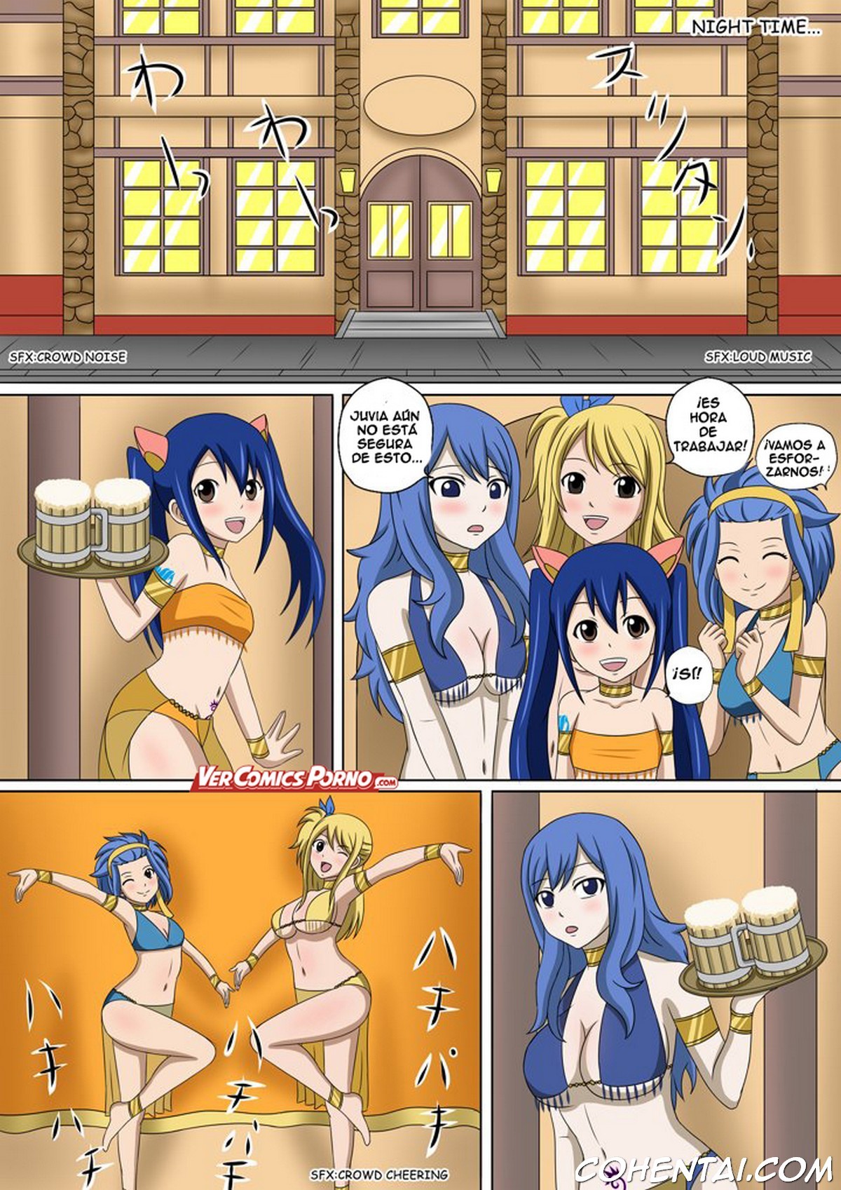 Fairy Hunting 3 (Fairy Tail) xxx comics manga porno doujin hentai español sexo 