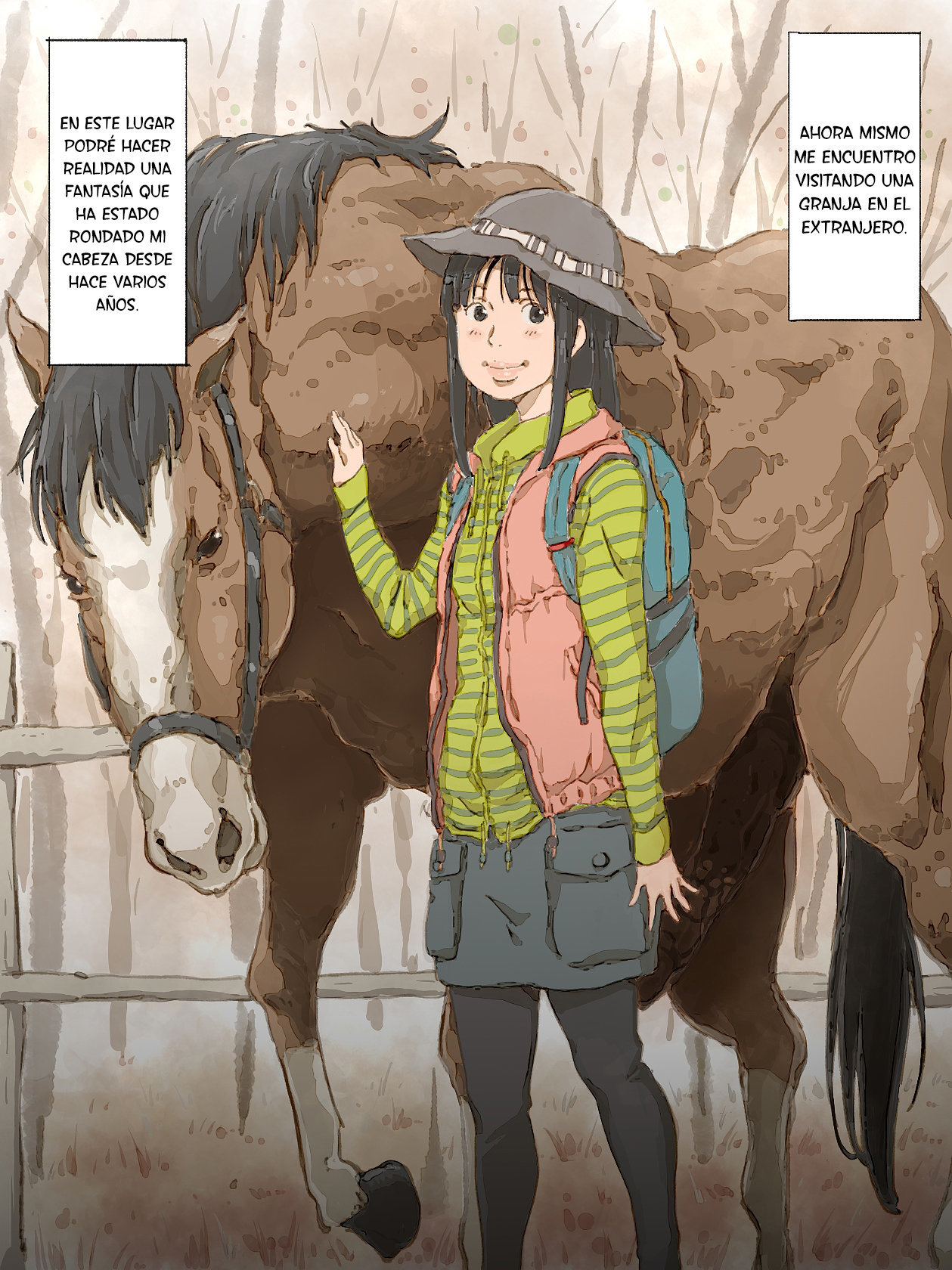 Uma o mederu onnanoko (la chica que ama a los caballos) - 1