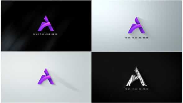 Minimal Clean Logo Reveal 4 In 01 - VideoHive 37613892