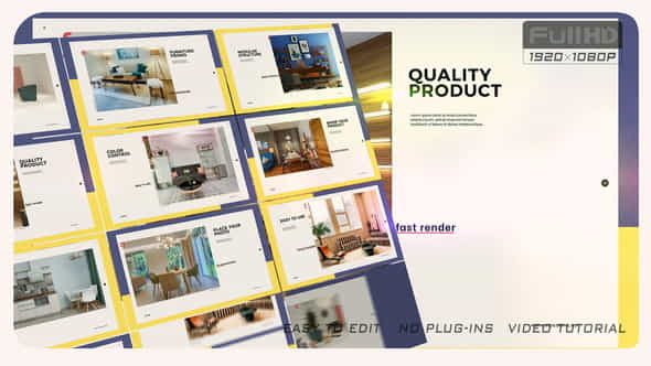 Furniture Promo Slideshow - VideoHive 32721740