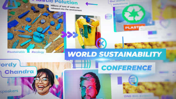 World Sustainability Conference - VideoHive 46443005
