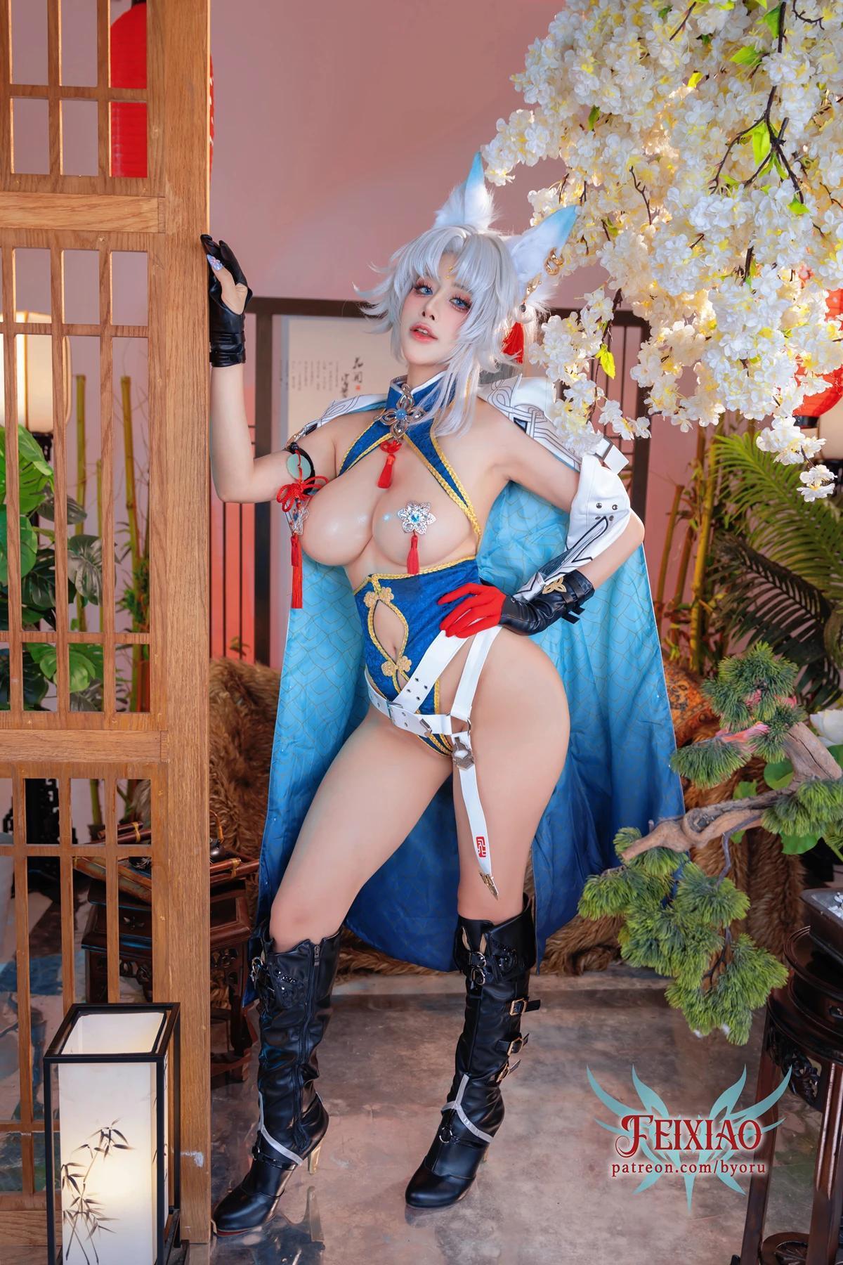 Cosplay 日本性感萝莉Byoru – Feixiao(8)